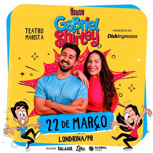 Gabriel e Shirley: Gashi o Show em Londrina