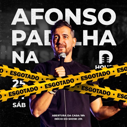 Stand Up Comedy com Afonso Padilha em Curitiba