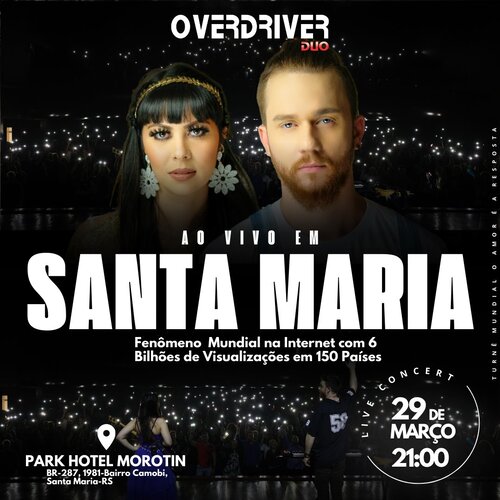 Overdriver Duo em Santa Maria