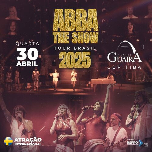 Abba The Show Tour 2025 em Curitiba