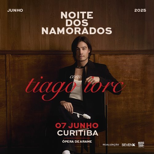 Show Tiago Iorc - Tour Namorados em Curitiba