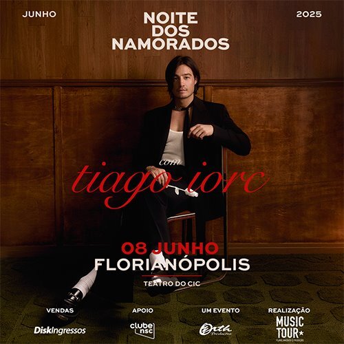 Noite dos Namorados - Tiago Iorc em Florianópolis