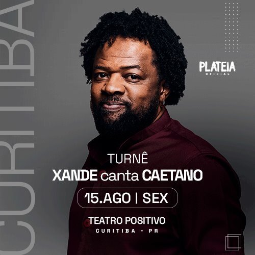 Xande Canta Caetano em Curitiba