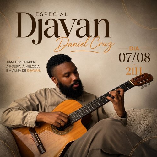 Especial Djavan | Daniel Cruz em São Paulo