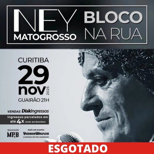 Ney Matogrosso Bloco na Rua em Curitiba